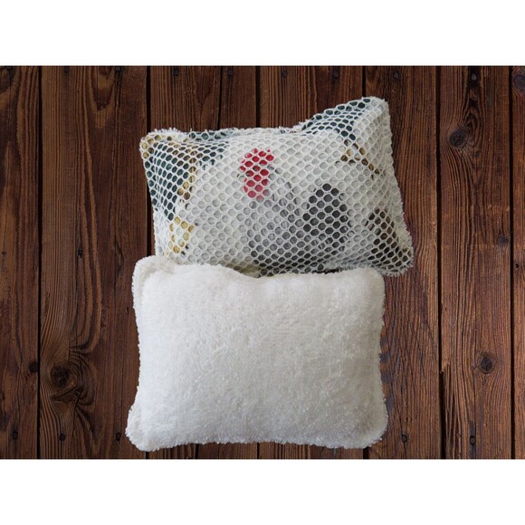 Reusable Sponge Roosters and Chicken Dish Scrubby Set of 2 - Picture 3 of 5